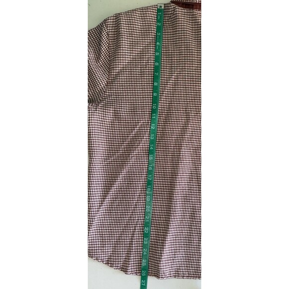 Vintage Teddi Women’s Cottagecore Embroidered Gingham Shirt Rustic Country PL - Picture 7 of 7